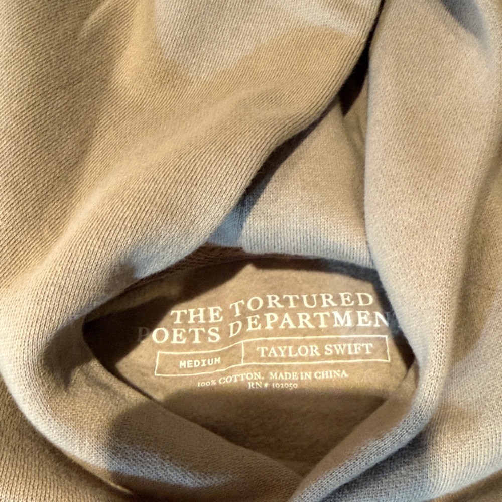 The tortured poets department Hoodie Taylor Swift Medium - Picture 2 of 8